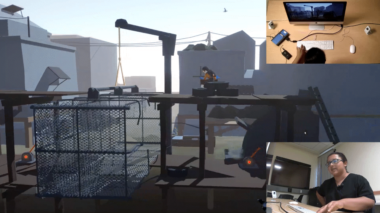 Players testing puzzles at various stages